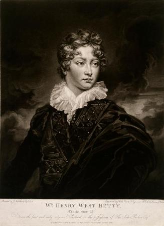 William Henry West Betty, (1791-1874), Child Actor, aged 13