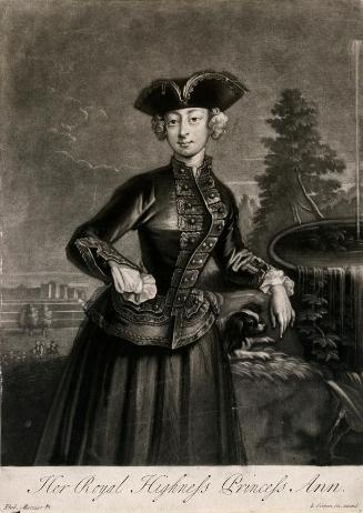 Anne, The Princess Royal (1709-1759), eldest Daughter of George II, King of England