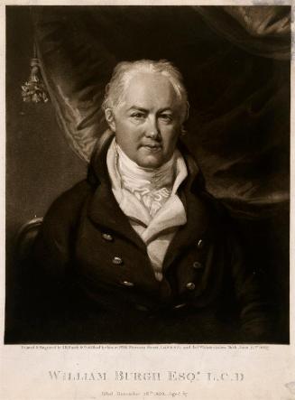 William Burgh, M.P., (1741-1808), Divine, Brother-in-law of Walter Hussey Burgh