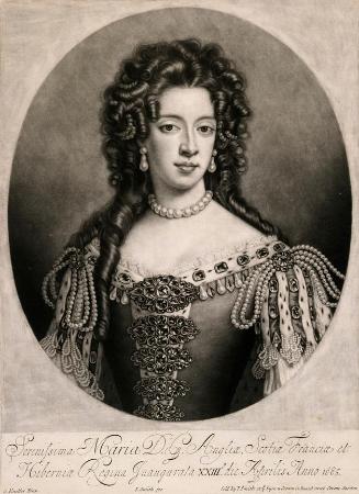 Portrait of Mary of Modena (1658-1718), Queen of King James II of England