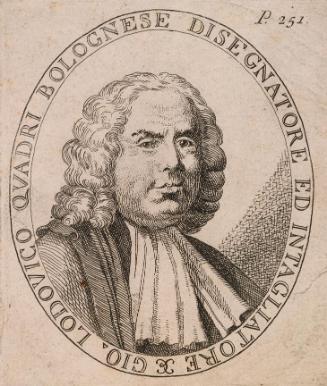 Giovanni Ludovico Quadri, (d.1748), Bolognese Architectural Draughtsman and Engraver