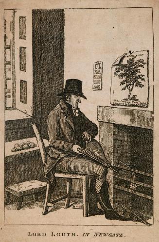 Lord Louth in Newgate Prison, London