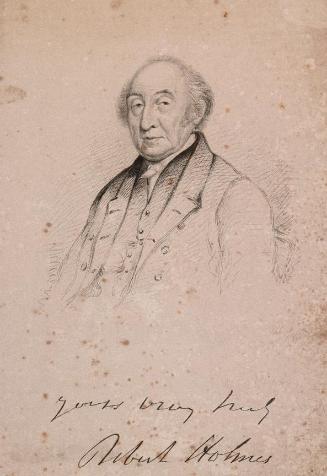 Robert Holmes, (1765-1859), Lawyer, Brother-in-law of Robert Emmet