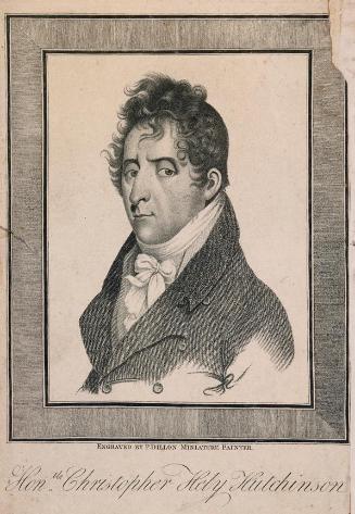 Christopher Hely-Hutchinson, M.P., (1767-1826), Soldier and Politician, Brother of Richard, 1st Earl of Donoughmore, and Son of John Hely-Hutchinson