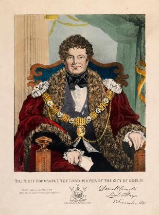 Daniel O'Connell, M.P., (1775-1847), Statesman, as Lord Mayor of Dublin