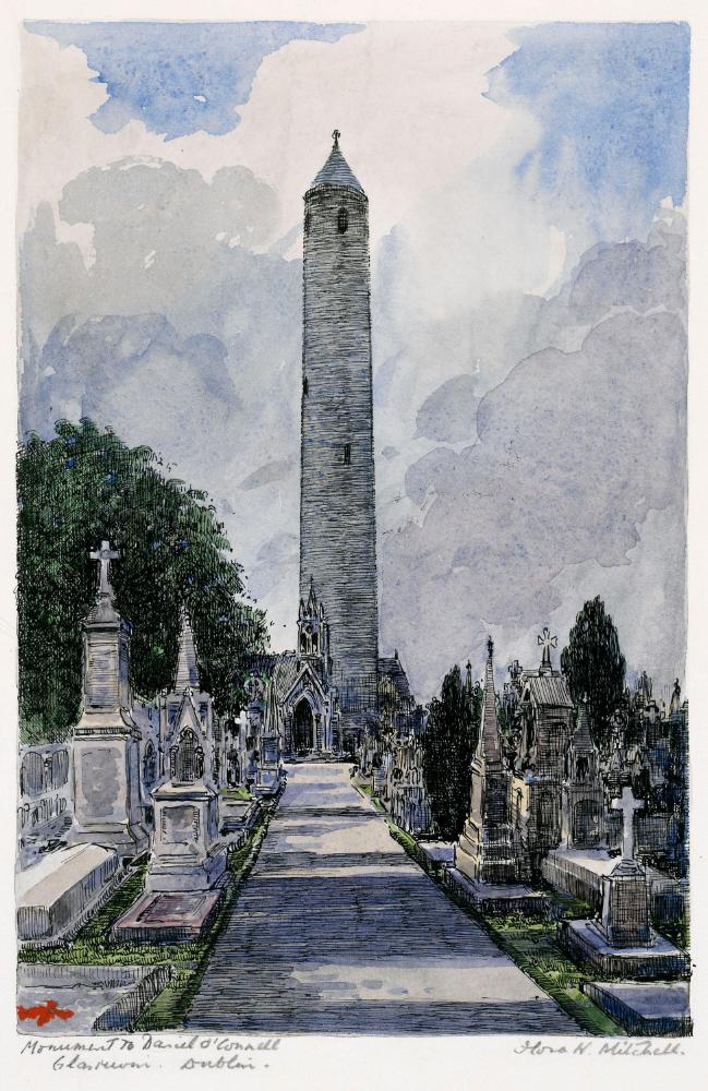 The Monument to Daniel O'Connell, Glasnevin Cemetery