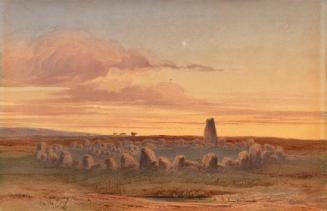 The Stone Circle on Caan Hill, County Derry