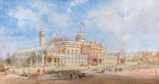 The Winning Design for the 1865 International Exhibition Building, Earlsfort Terrace, Dublin
