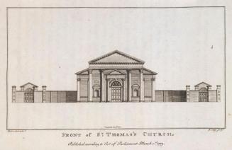 The Facade of Saint Thomas's Church, Marlborough Street, Dublin