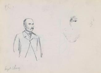 Sergeant Clancy; a Blue Bag (on verso)