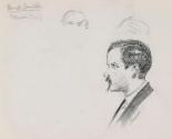 A Young Man with a Moustache