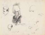 Four Male Heads