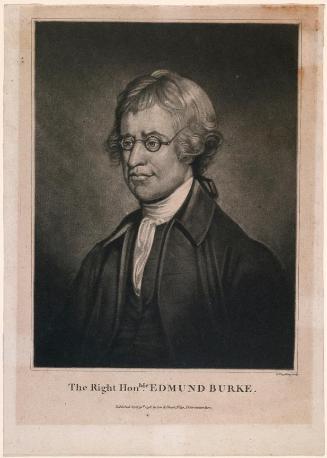 Edmund Burke, M.P., (1729-1797), Writer and Statesman