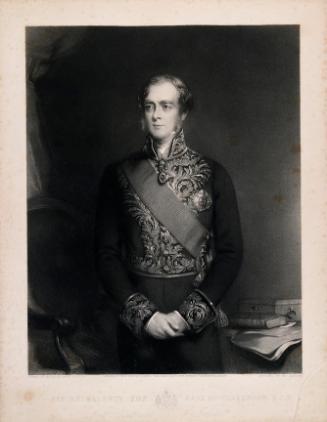 George William Frederick Villiers, (1800-1870), 4th Earl of Clarendon, Lord Lieutenant of Ireland, later Foreign Secretary