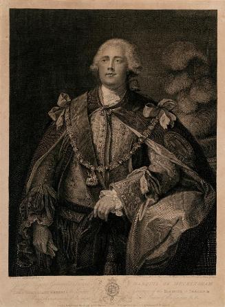 George Temple-Nugent-Greenville, 1st Marquess of Buckingham, (1753-1813), Lord Lieutenant of Ireland, as a Knight of the Garter