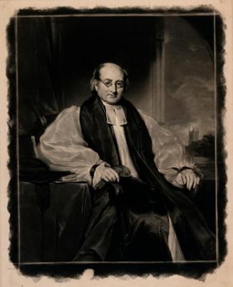 Richard Mant (1776-1848), Protestant Bishop of Down, Connor and Dromore, against Downpatrick Cathedral, County Down