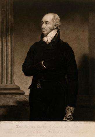 George Canning, MP (1770-1827), Statesman and Later Prime Minister