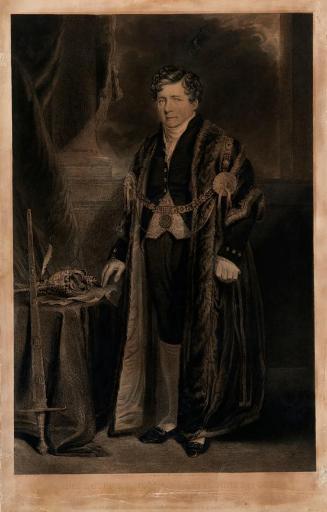 Daniel O'Connell, MP (1775-1847), Statesman, as Lord Mayor of Dublin in 1841-1842