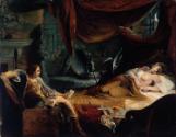 Iachimo Emerging from the Chest in Imogen's Chamber
