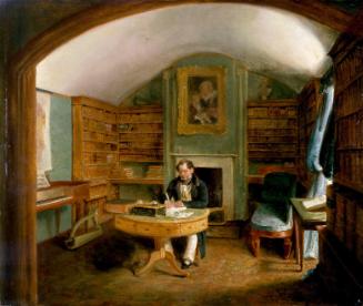 Portrait of Thomas Moore in his Study at Sloperton Cottage