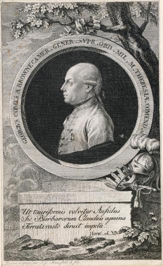 George Count de Browne, (1698-1792), Professional Soldier, Governor of Livonia and Field Marshal in Russian Army