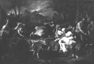 Moses Strikes Water from the Rock