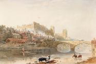 Durham, County Durham, from below Framwelgate Bridge