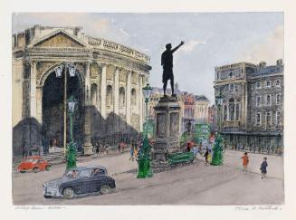 Foley's Statue of Henry Grattan (1746-1820), on College Green