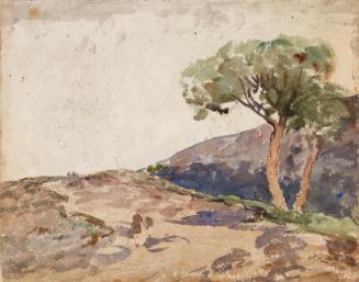 A Sandy Road in the South of France (see oil, no.1364)