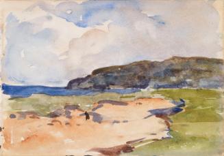 The Coast; a Cow (on verso)