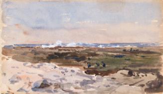 Rocks at Low Tide; Cows (on verso)