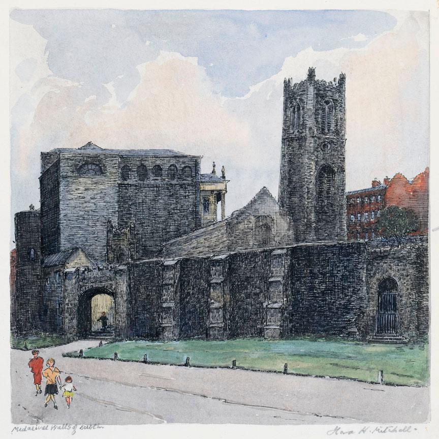 Saint Audeon's Gate and Medieval Walls, Cook Street