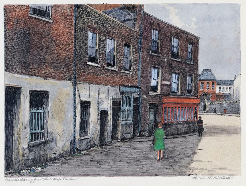 Marsh's Library from Cathedral Lane