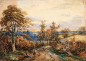 Figures on a Road
