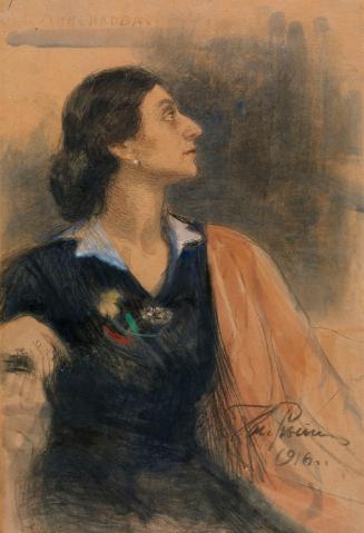 Portrait of Elena Annenkova (b.1877)