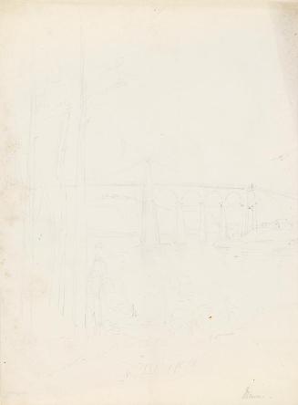 The Menai Strait Suspension Bridge, Wales