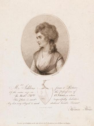 Mrs Sarah Siddons (née Kemble), (1755-1831), Actress