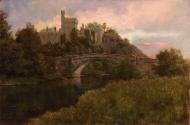 Castle on a River, Sunset