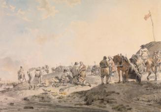 Bargaining at Donnybrook Fair, near Dublin