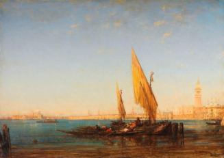 Venice: a Scene with Boats