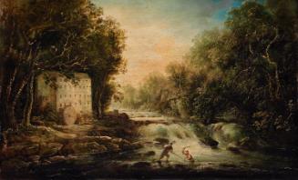 A View of the Salmon Leap, Leixlip