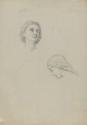 Two Female Portrait Heads
