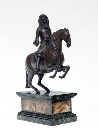 Equestrian Statuette of King James II (1633-1701)