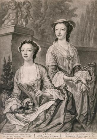 The Gunning Sisters: Elizabeth, Duchess of Hamilton and Brandon, Wife of the 6th Duke (née Gunning), (1733-1790), with Marian, Countess of Coventry, Wife of the 9th Earl [...]