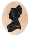 Silhouette of a Lady, a Member of the Hall Family