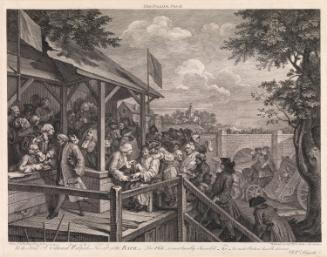 The Election, Plate 3: 'The Polling'