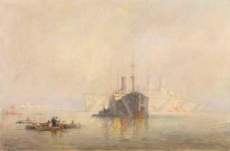 A Man-of-War at Anchor