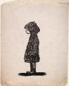 A Small Girl with her Hands in her Pockets