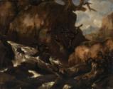 Landscape with a Mountain Torrent
