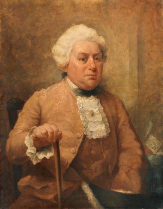 Portrait of C.H. Granby as Sir Peter Teazle in 'The School for Scandal'
